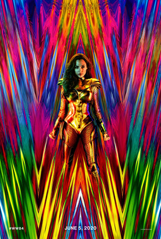 Wonder Woman 1984 teaser movie poster EgoAmo Posters.