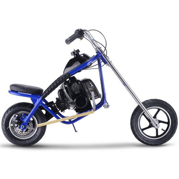 mototec gas mini chopper 49cc black