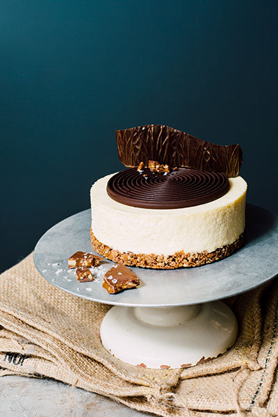 salted caramel cheesecake