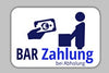 BAR-Zahlung bei Abholung | SYNO-Schmuck.com