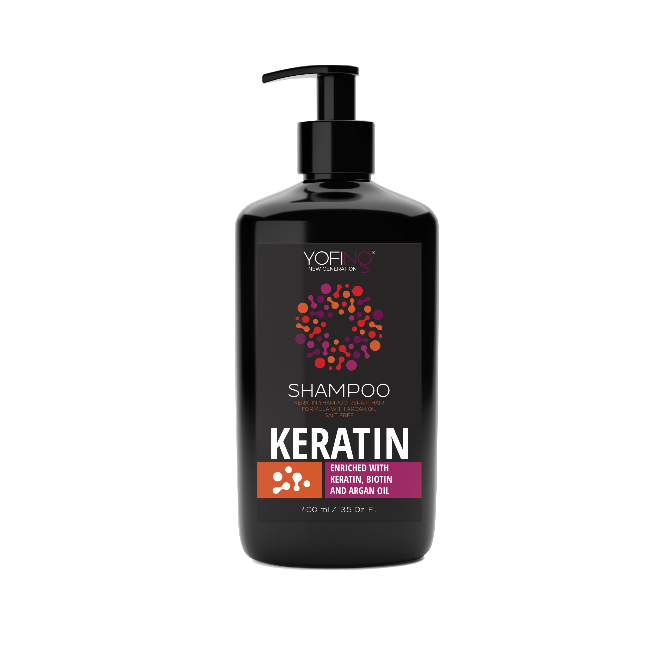Keratin Shampoo - Salt Free freeshipping - Yofing