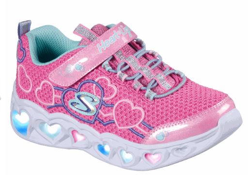 sketcher heart lights