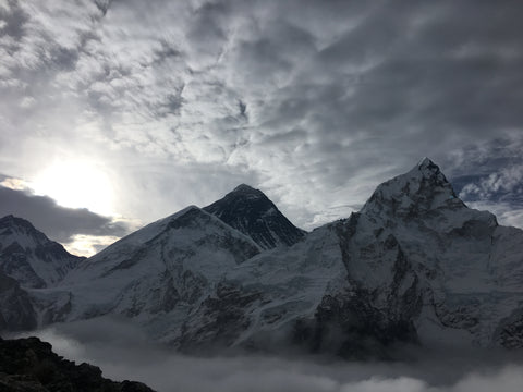 View of Mt Everest, Lhotse and Nuptse from Kala Patthar, Khumbu, Nepal