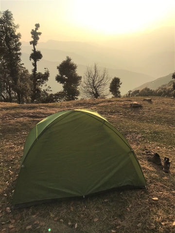 My camp at Nag Tibba Base Camp Site 2