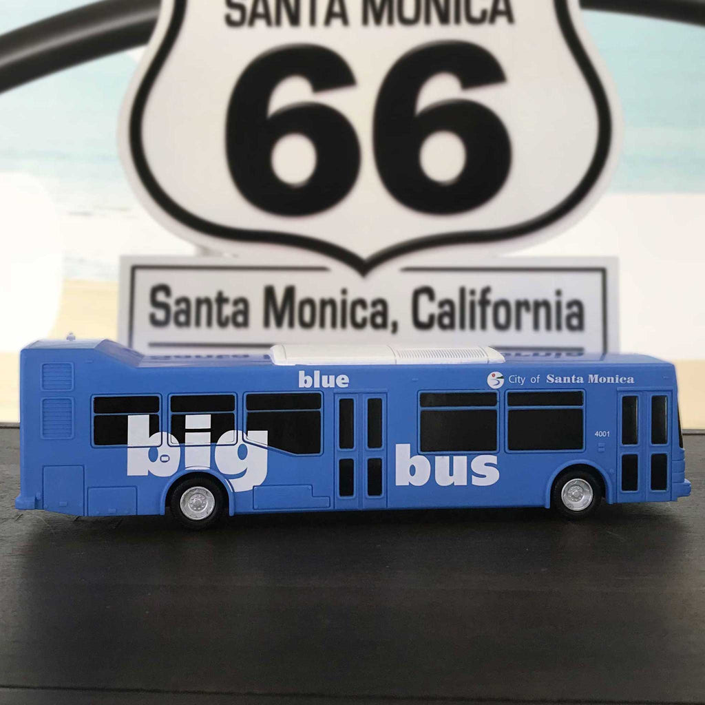 blue toy bus