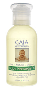 Gaia - Baby Massage Oil - 125ml