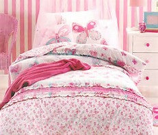 Jiggle & Giggle - Katie https://babystuff.co.nz/products/jiggle-giggle-katie Your little girls dreams will take flight with this duvet cover set by Jiggle & Giggle in soft pastels beautifully adorned with frills and prints. 50/50 polyester cotton percale.
