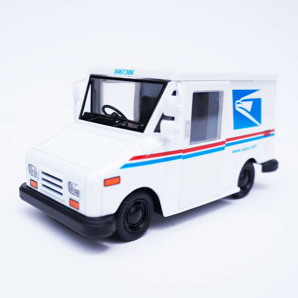 toy mail truck with doors that open