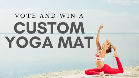 Win a custom yoga mat