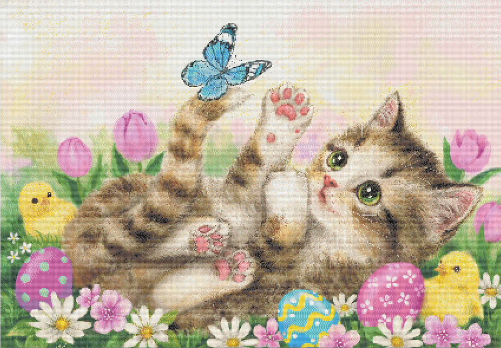 Kitten Diamond Painting