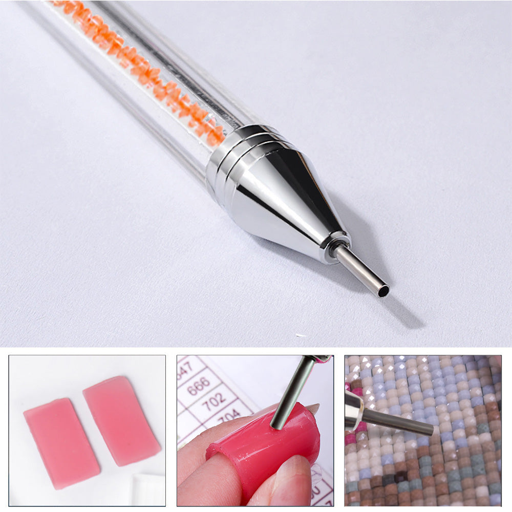 Diamond Painting Dual-Sided Premium Wax Diamond Pen 100% Full Canvas S