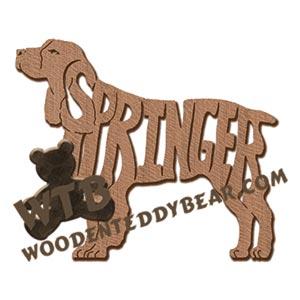 springer spaniel teddy bear