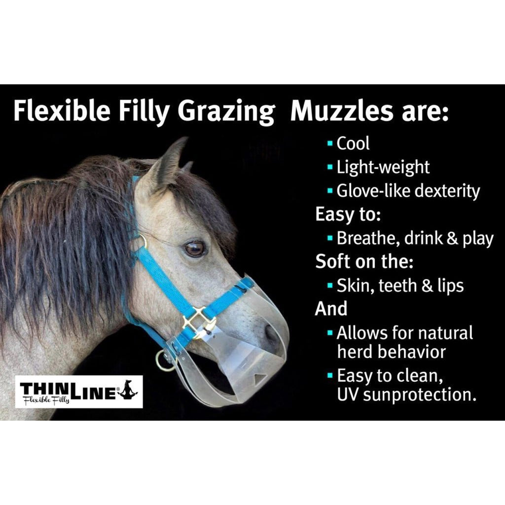 thinline flexible grazing muzzle