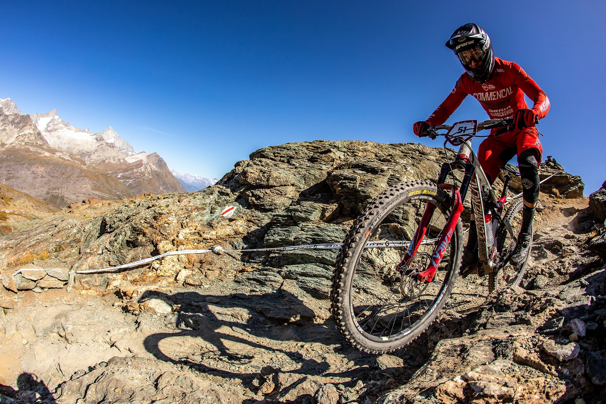 the SPANK sponsored COMMENCAL VALLNORD Enduro Team photo by sven martin