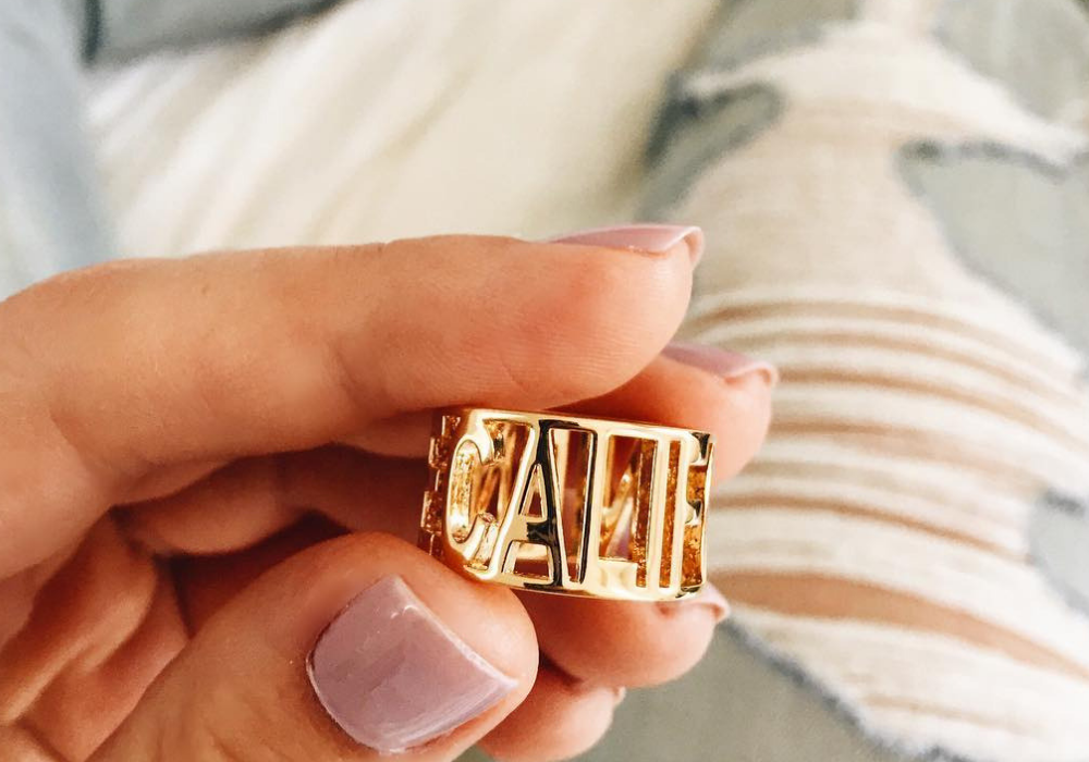 Custom Wide Cut Out Ring from Capsul Jewelry