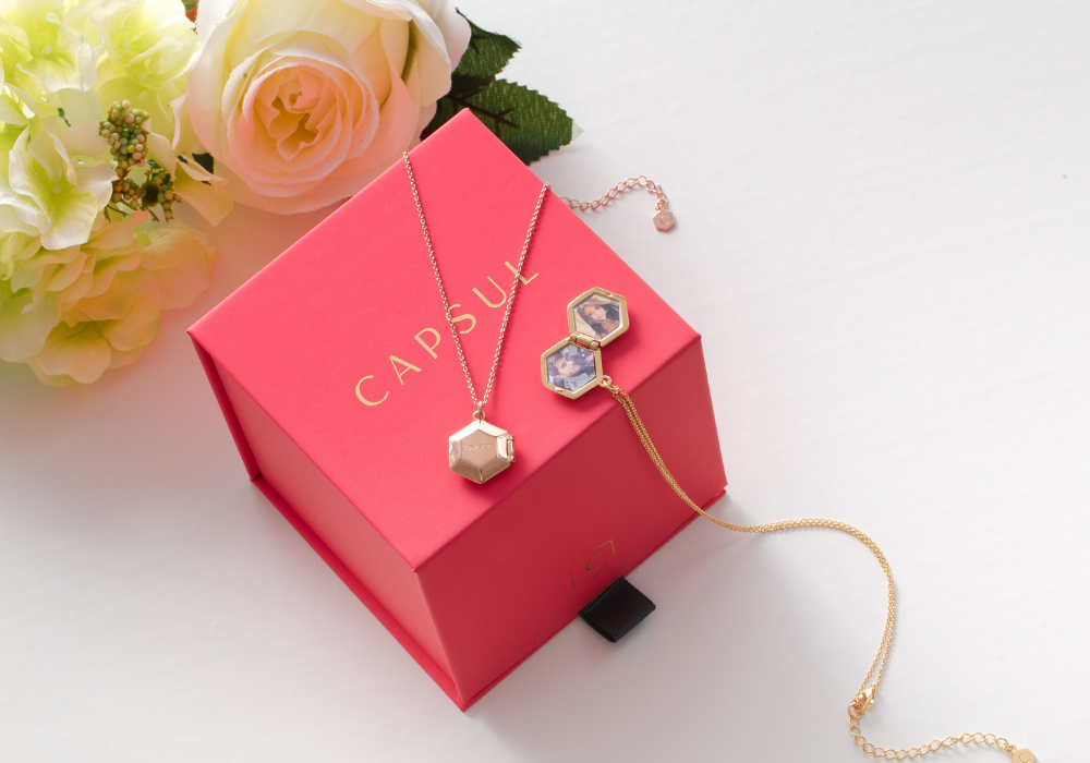 Capsul Locket Necklace from Capsul Jewelry