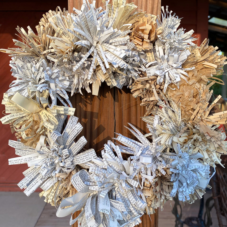 Library Wreath