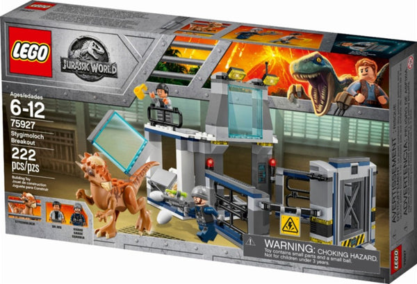 lego jurassic world fallen kingdom stygimoloch breakout