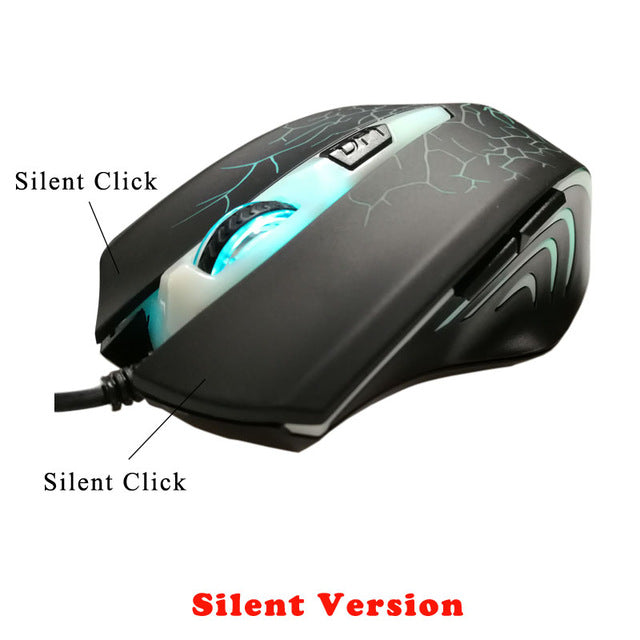 silent mice gaming