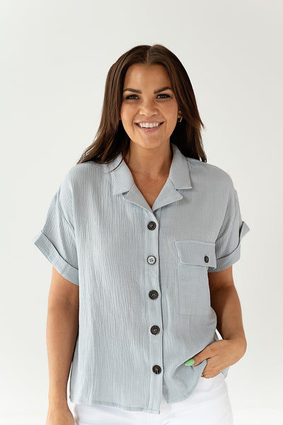 Charlie Top in Light Blue