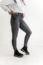 Toby High Waisted Ankle Skinny Jeans - Kancan