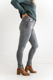 Hunter High Waisted Skinny Jeans - Kancan
