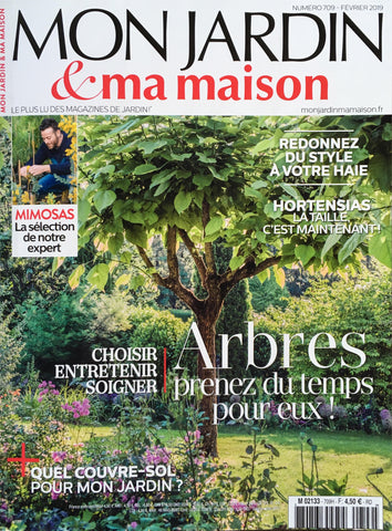 Couverture magazine Mon Jardin & ma Maison - ZEBRES