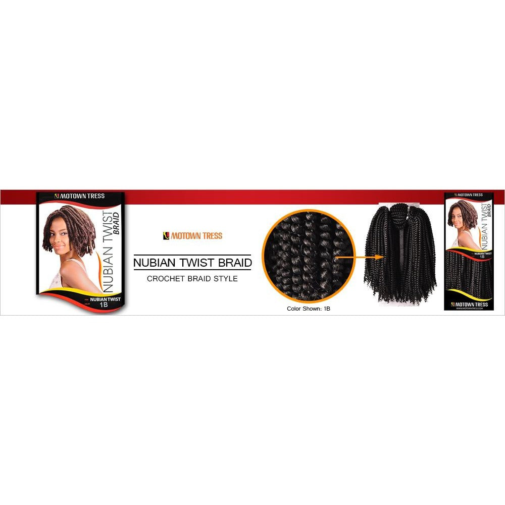 Motown Tress Nubian Twist Crochet Braid Beauty Supply Usa