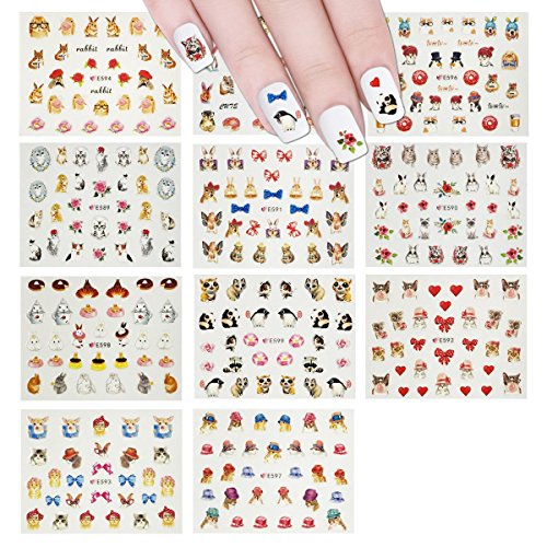 nail stickers 3d