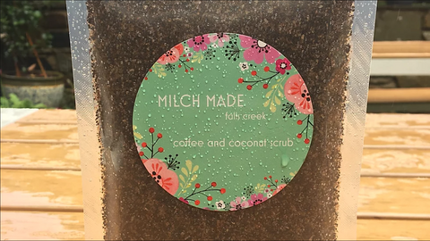 milch bar coconut and coffee scrub