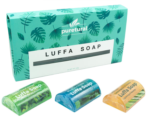 Luffa soap