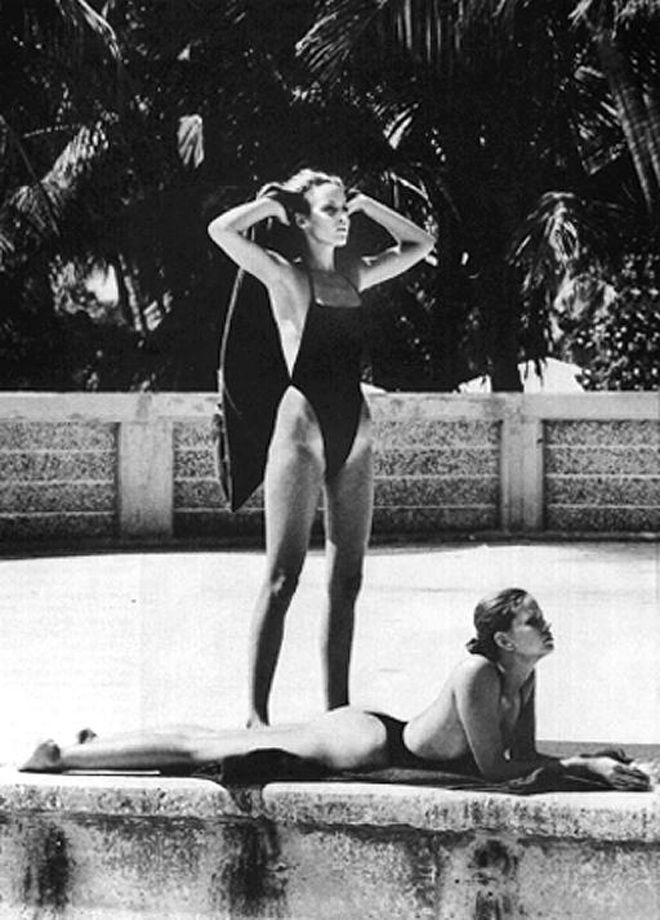 Perizoma vintage Helmut Newton