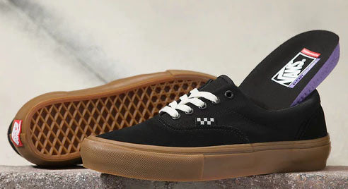 Era Shoes | Black Gum – PlusSkateshop.com