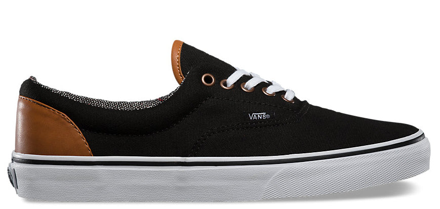 Gemeenten Bevestigen aan Gemeenten Vans - Era Shoes | Black Tweed (C&L) – PlusSkateshop.com