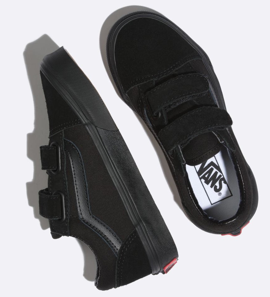 - Kids Skool V Shoes | Black Black PlusSkateshop.com