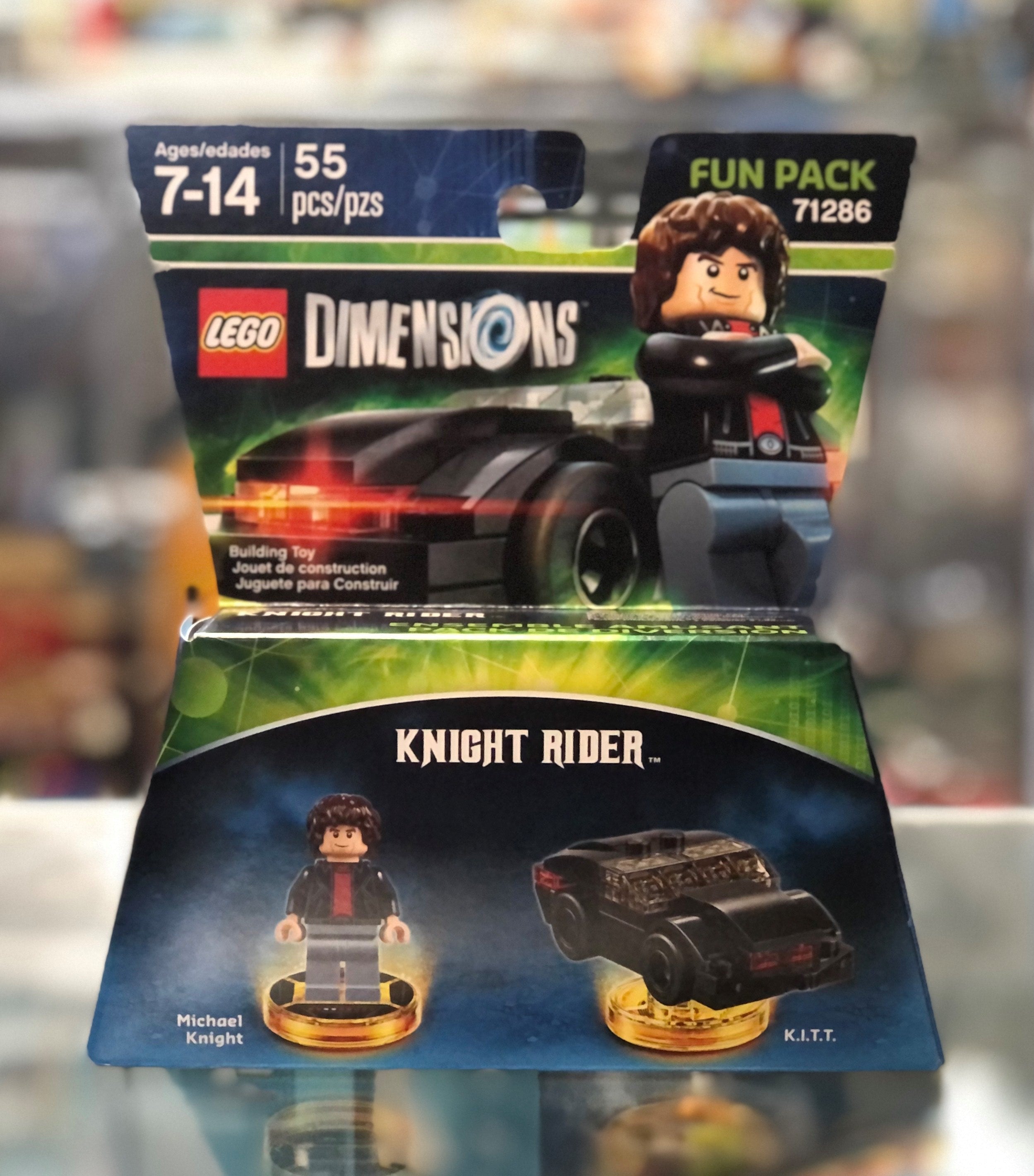 Fun Pack - Knight Rider Knight and K.I.T.T.), 71286 – Atlanta Brick Co