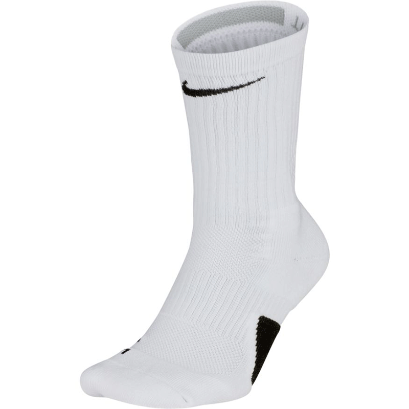 white nike elite socks