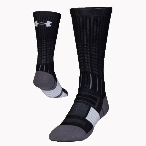 under armour black crew socks