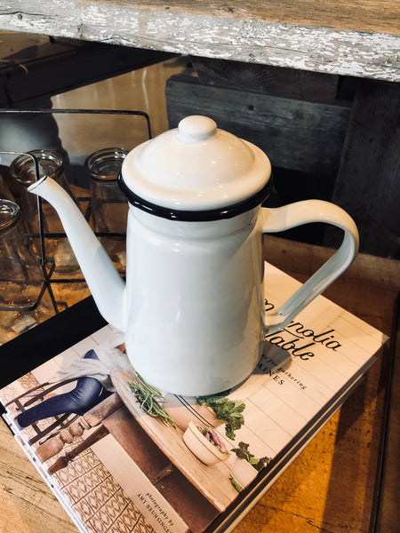 Enamelware Coffee Pot