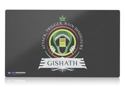 commander gishath magic the gathering mtg playmat