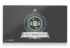 commander sen triplets magic the gathering mtg playmat