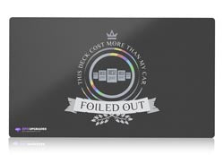 Foiled out magic the gathering mtg playmat
