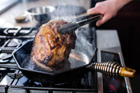 Searing Pork Butt