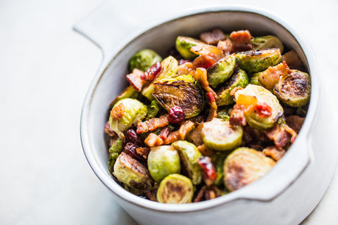 Brussels Sprouts with Pork Bacon