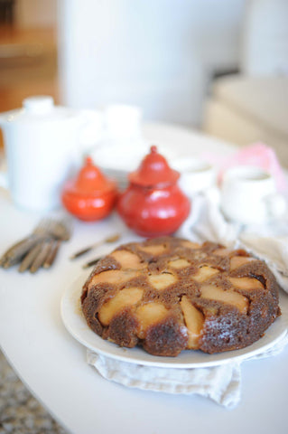 Mom's Skillet Pear Cake by Sam of BiRite Market