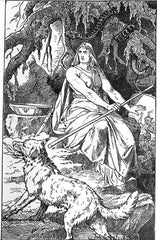 Hel - norse goddesses - viking style