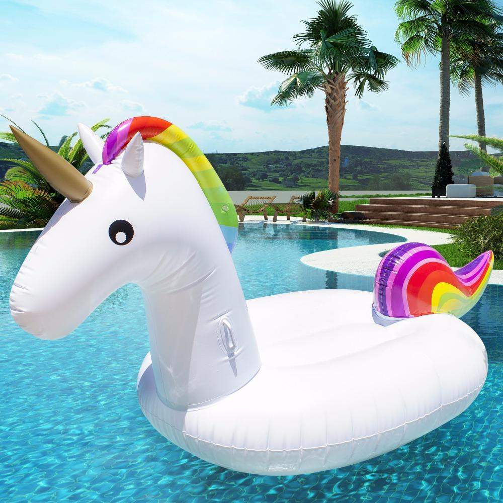 Giant Inflatable Unicorn Pool Float 