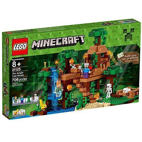 lego minecraft jungle treehouse