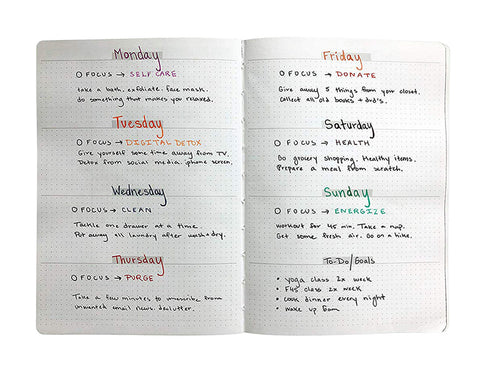 Weekly planner