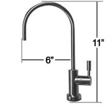 Elegant Gooseneck Reverse Osmosis Faucet Dimensions